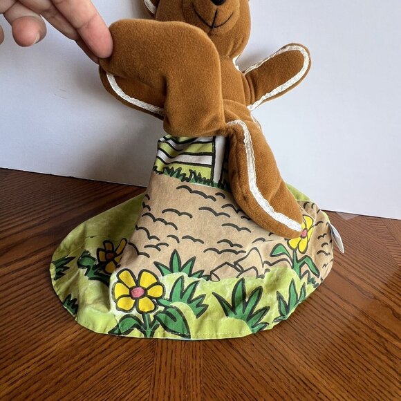 Toy Parade Wolf Bear Flip Doll Topsy Turvy Convertible 2 in 1 Rag Doll - Picture 5 of 16